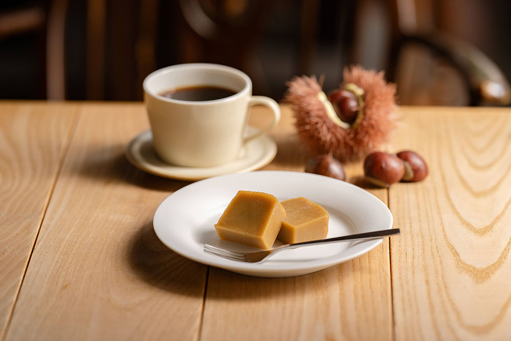 「喫茶室 山脈」栗のテリーヌ